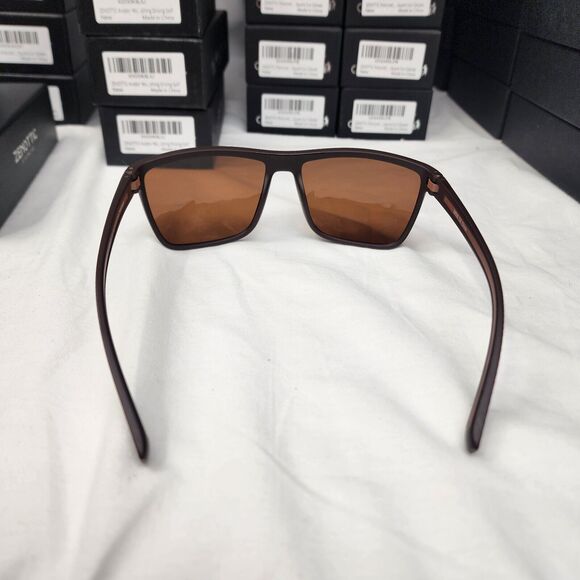 Polarized Sunglasses for Men Lightweight TR90 Frame UV400 Protection Square Sun - Picture 7 of 11